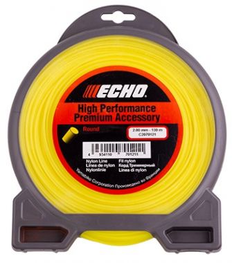Корд триммерный Round Line 2,0мм* 130м (круглый) ECHO C2070121 ― ECHO