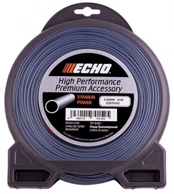 Корд триммерный Titanium Power Line 2,5мм* 81м (круглый) ECHO C2070152 ― ECHO