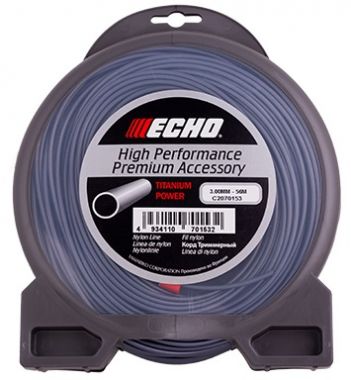 Корд триммерный Titanium Power Line 3,0мм* 56м (круглый) ECHO C2070153 ― ECHO