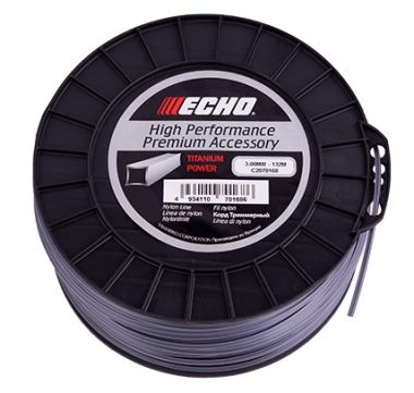 Корд триммерный Titanium Power Line 3,0мм*132м (квадрат) ECHO C2070168 ― ECHO